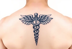 caduceus tattoo idea