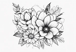 Uma tatuagem que cubra o braco todo com flores, borboletas tattoo idea