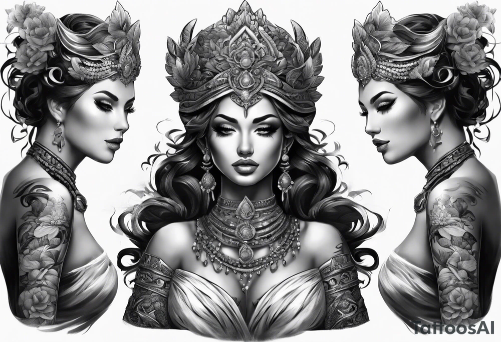 Madusa sleeve tattoo idea