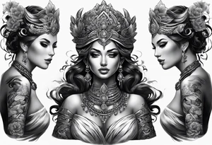 Madusa sleeve tattoo idea