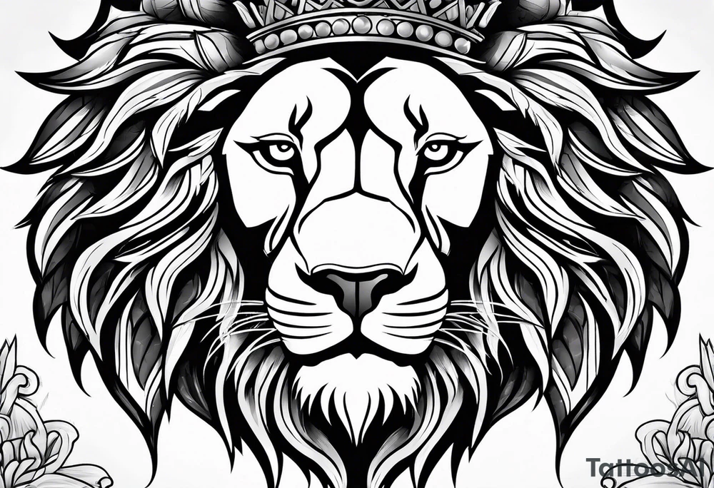 Lion of judah tattoo idea