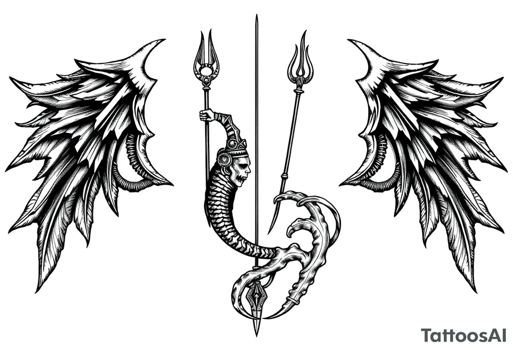 Atlantis tattoo idea