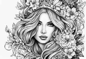Tis grace hath brought me safe thus far,
And grace will lead me home tattoo idea