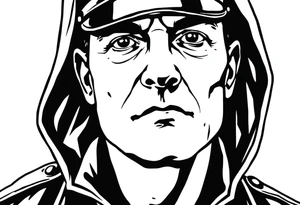 Schutzstaffel officer tattoo idea