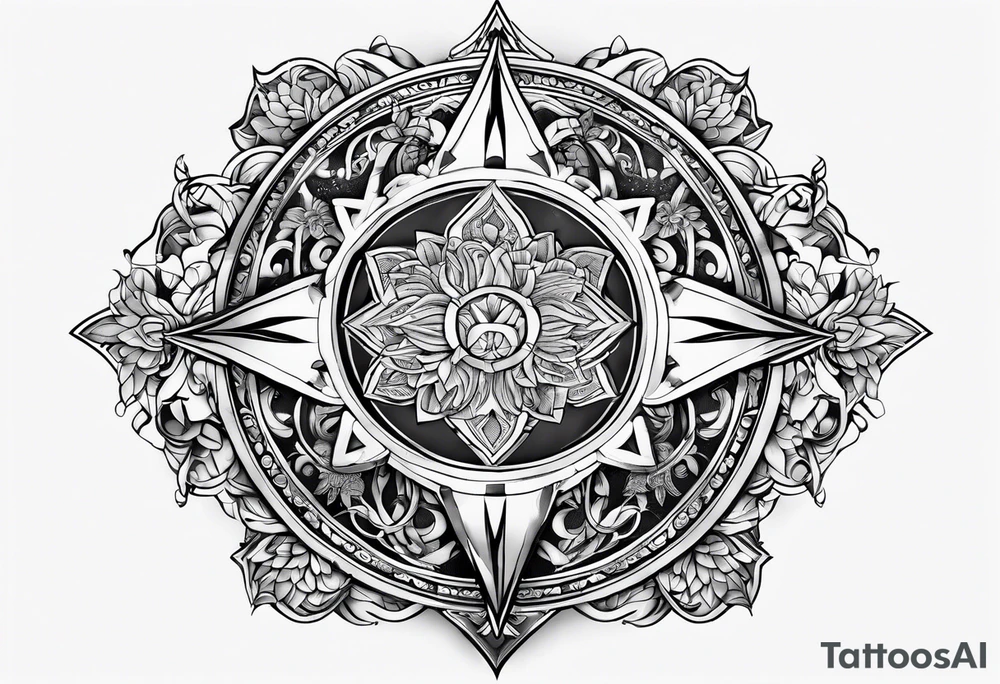 The symbol of Matthias in the bible tattoo idea