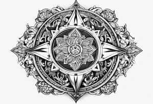 The symbol of Matthias in the bible tattoo idea