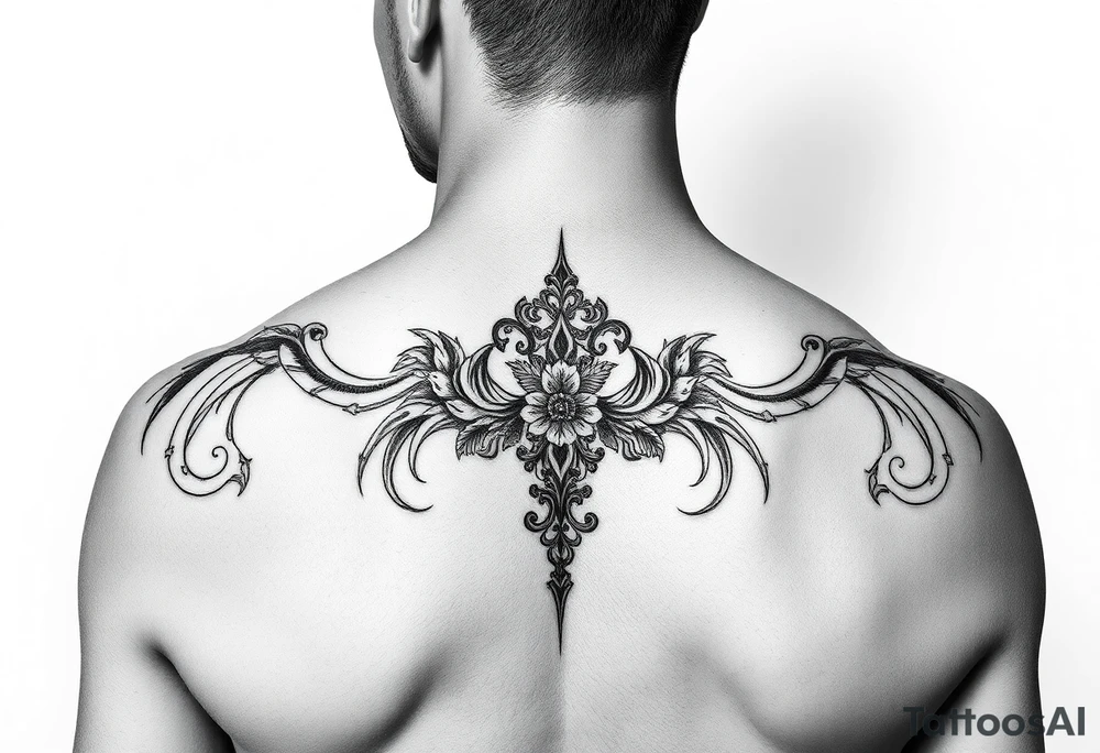 Skyla in old English tattoo idea