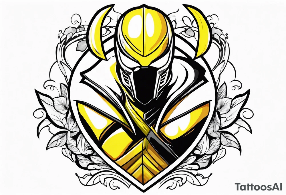 Scorpion from Mortal Kombat tattoo idea