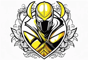 Scorpion from Mortal Kombat tattoo idea