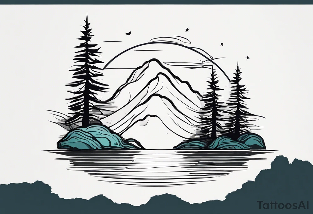 Morning Ossification of the Cypress tattoo idea
