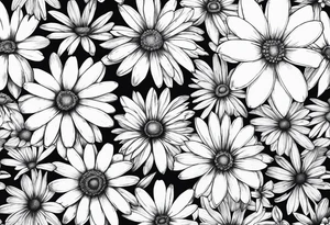 Daisy chain tattoo idea