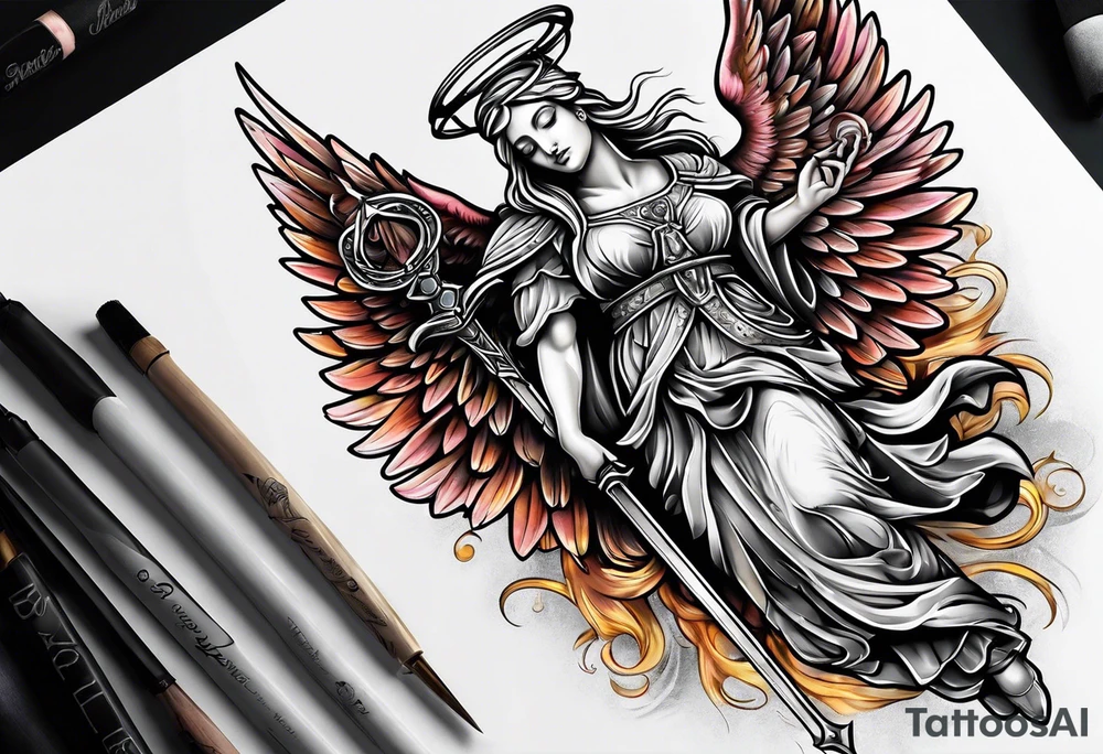 Angel of the Lord tattoo idea