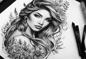 Water, nature, sleeve tattoo tattoo idea