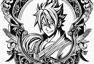 The anime show Fairy tail logo tattoo idea