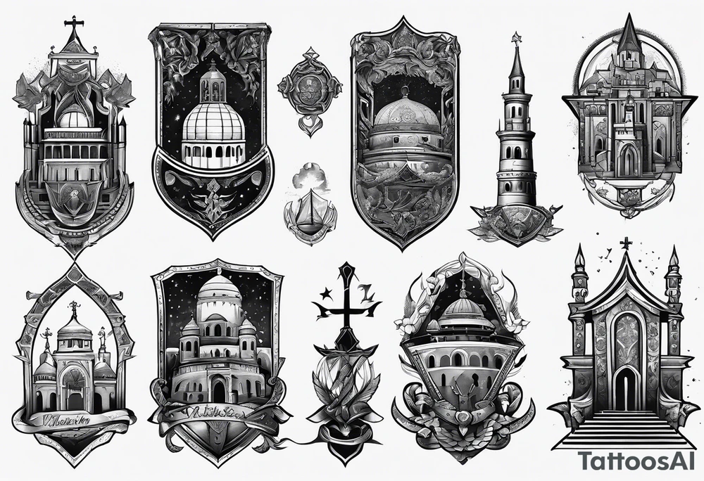 siege of acre tattoo idea