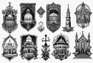 siege of acre tattoo idea