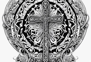 ankh, maori tattoo idea