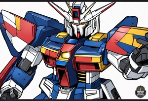 Gundam tattoo idea