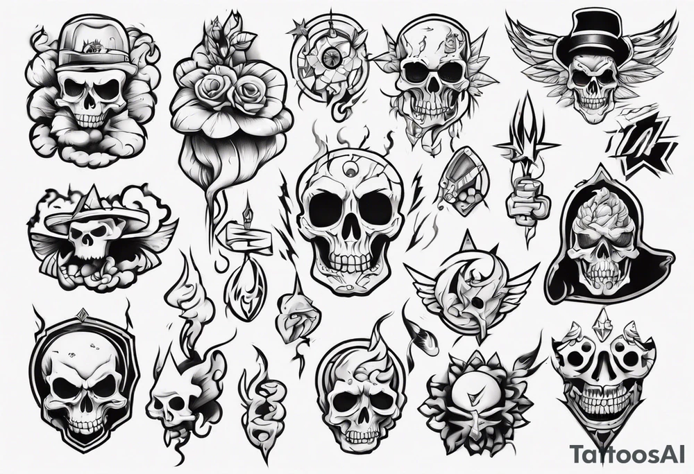 vagina tattoo idea