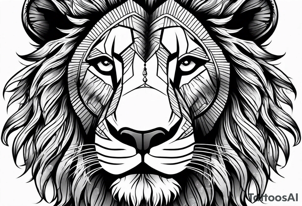 lion king tattoo idea