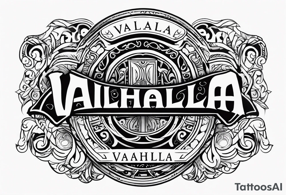 Valhalla tattoo idea