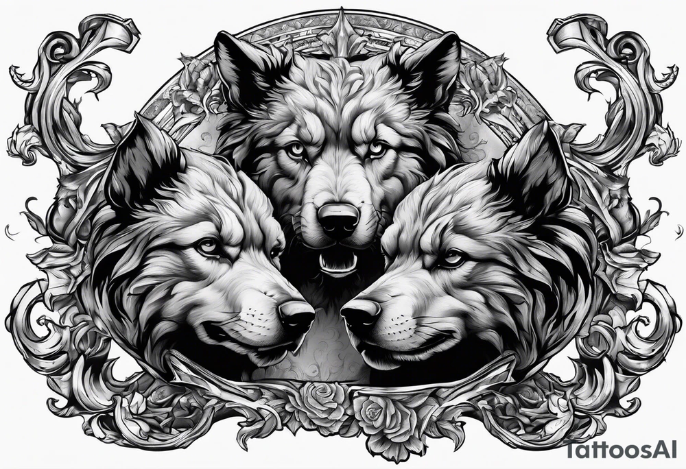 Cerberus tattoo idea