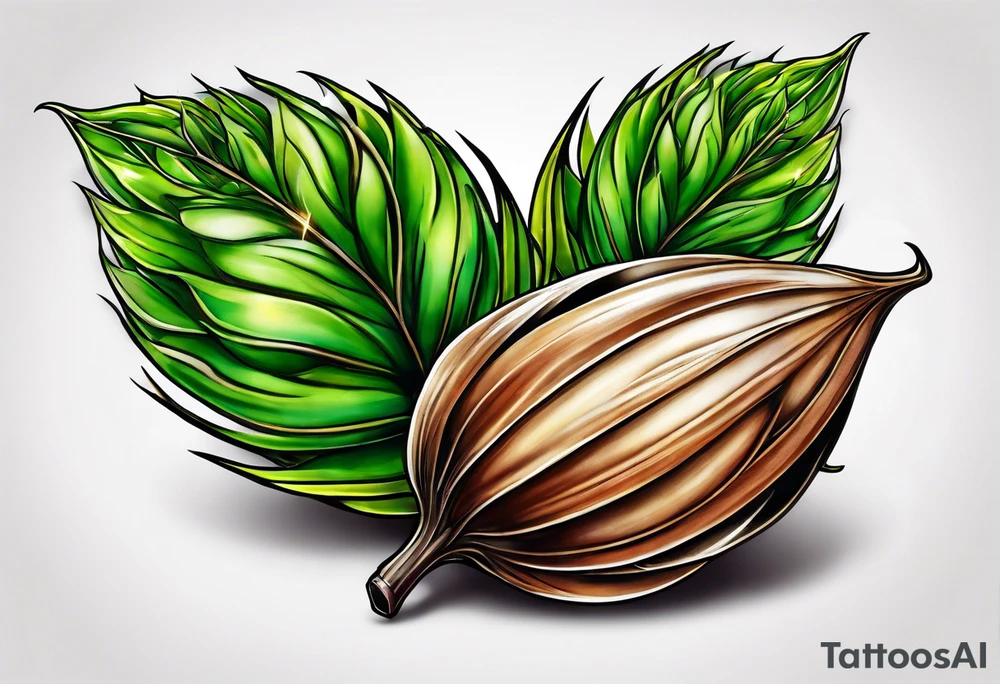 Seed pods tattoo idea