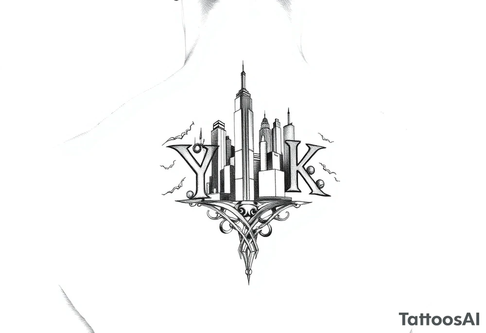 New york tattoo idea