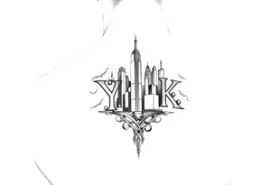 New york tattoo idea