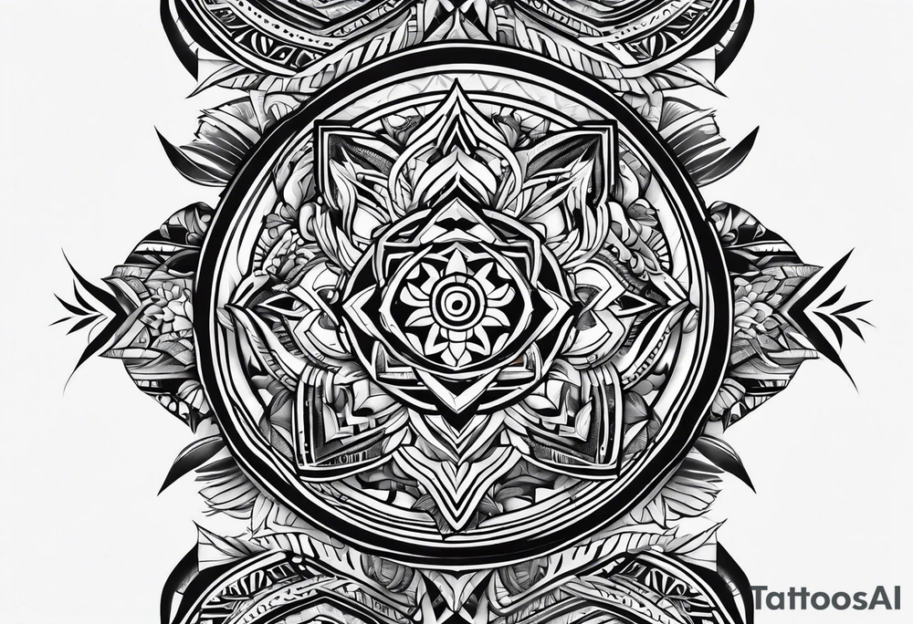 Fijian Tribal tattoo for the forearm tattoo idea Fijian Tribal tattoo for the forearm tattoo idea