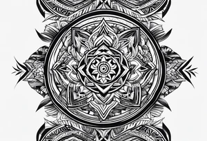 Fijian Tribal tattoo for the forearm tattoo idea