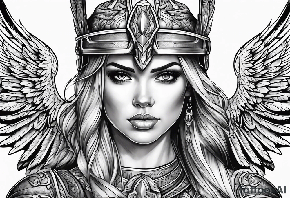 Valkyrie tattoo idea