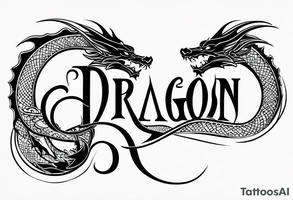 Alas de dragon tattoo idea