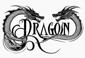Alas de dragon tattoo idea