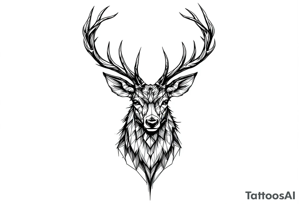 Deer,nature tattoo idea