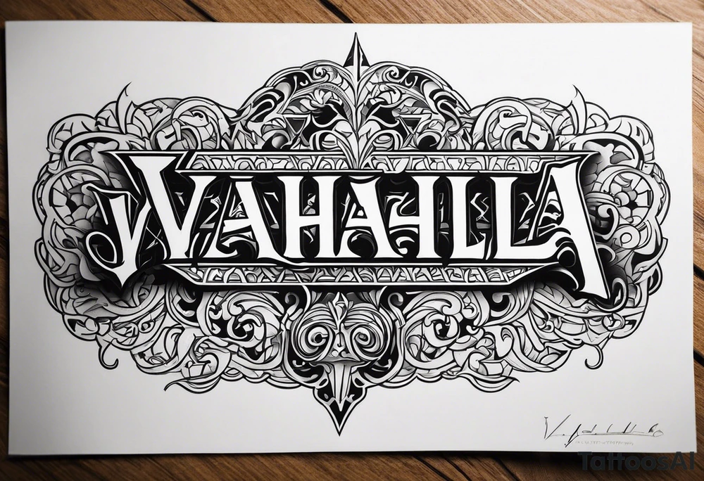 Valhalla tattoo idea