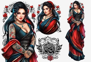 A name tattoo idea