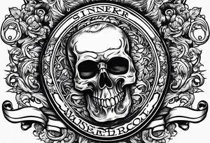 skinner coat of arms tattoo idea