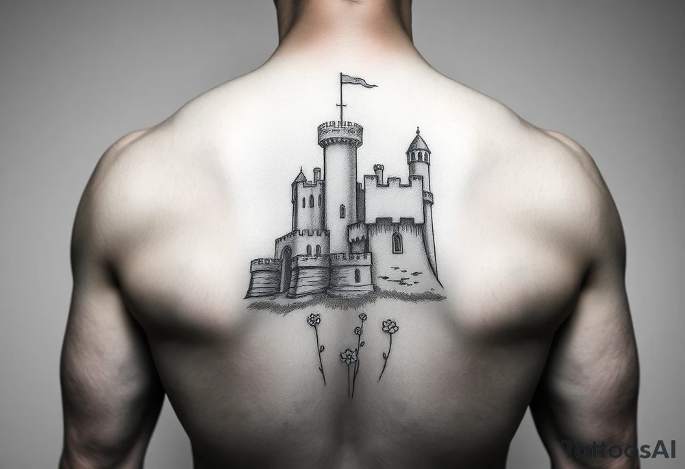 the meadow of the royal fortress. tattoo idea