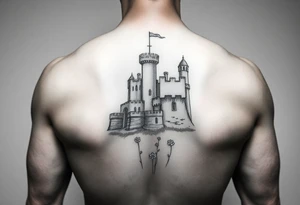 the meadow of the royal fortress. tattoo idea