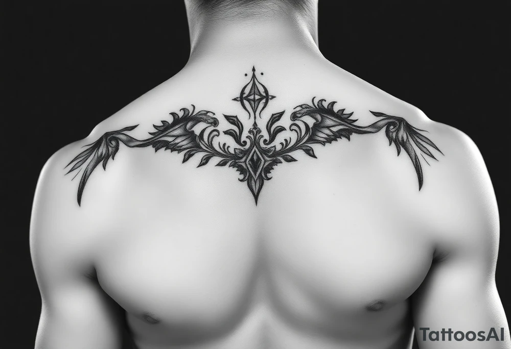 Sexy between breasts
 tattoo small/medium size for women tattoo idea