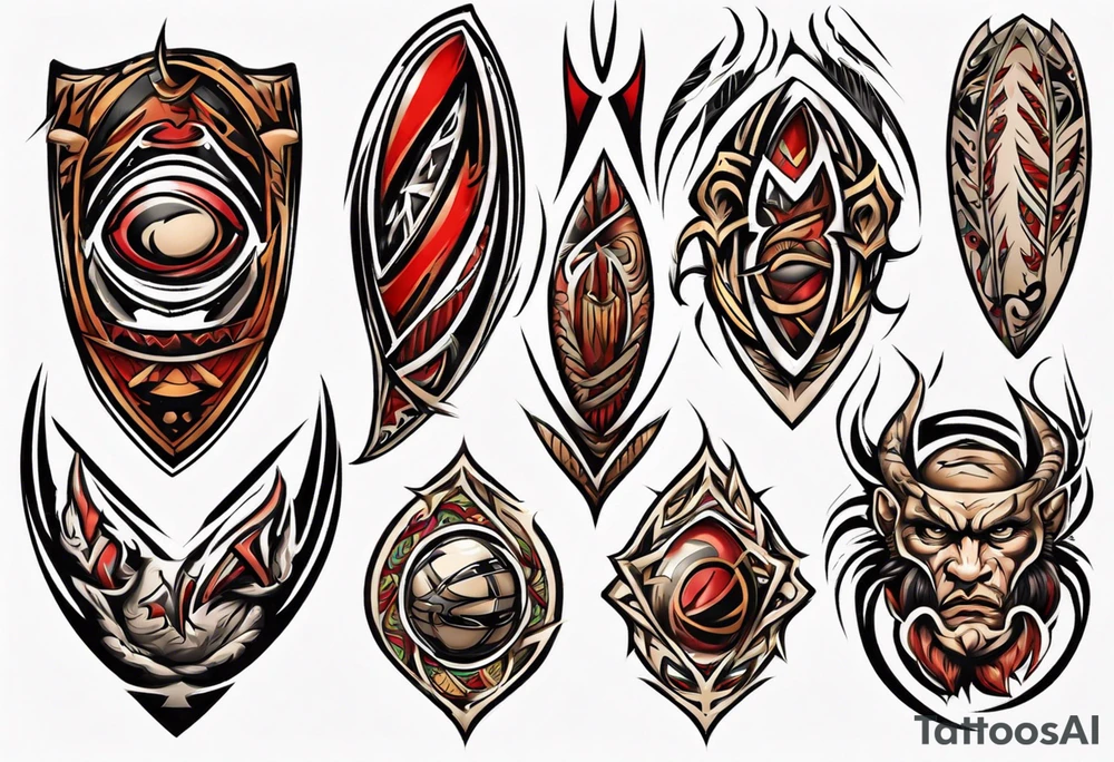 rugby tattoo idea