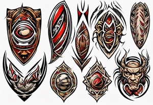 rugby tattoo idea