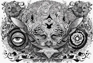 I don't hear, I don't see, I don't speak tattoo idea