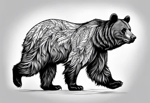 Grizzle Bear tattoo idea