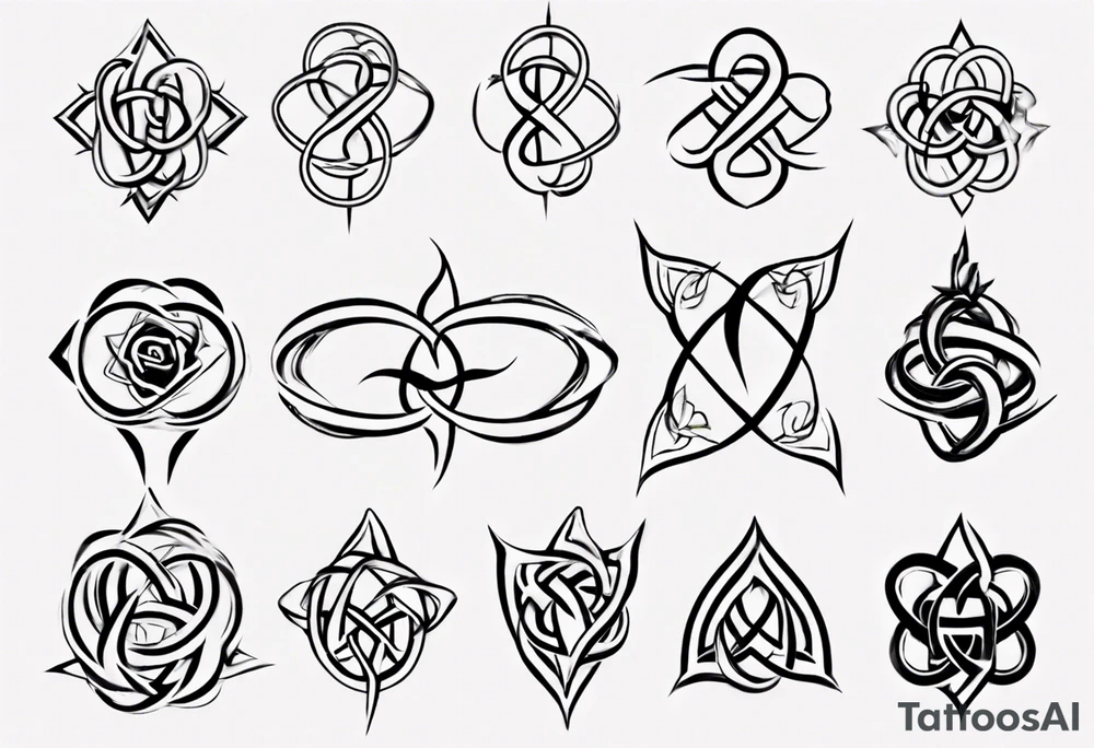 Prime knot 6,1 but very simple and clean tattoo idea