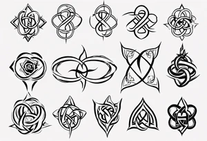 Prime knot 6,1 but very simple and clean tattoo idea