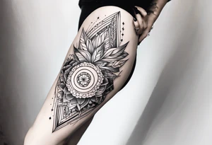 Mom daughters tattoo idea