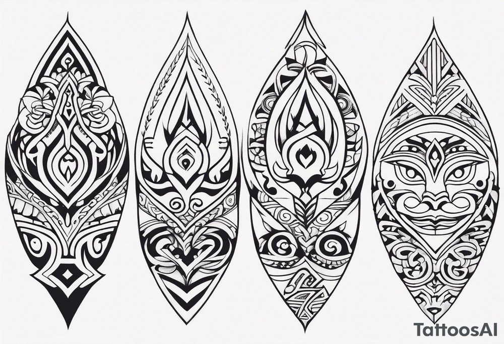 maori minimal neck  tattoo tattoo idea