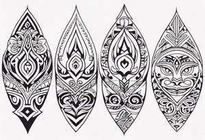 maori minimal neck  tattoo tattoo idea